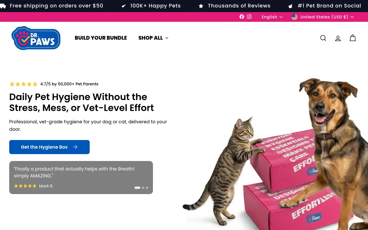 Shop Dr. Paws